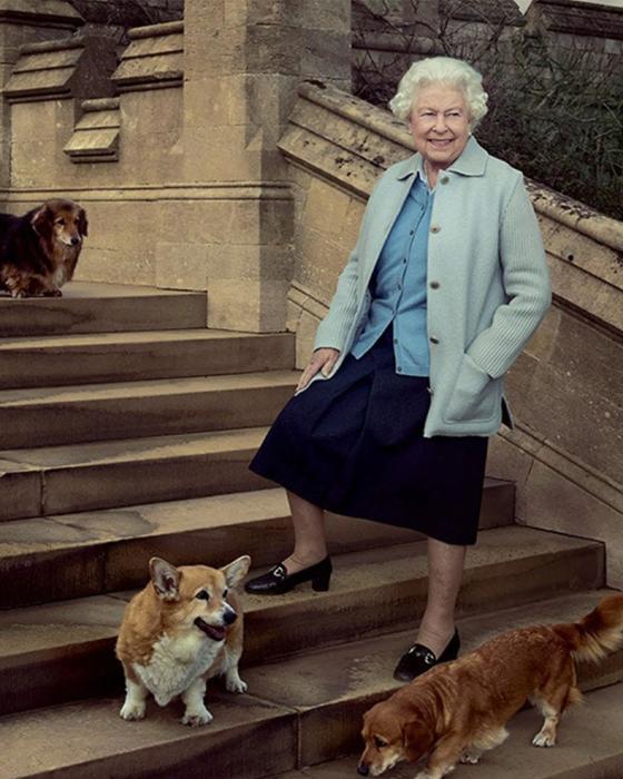 las mascotas de la reina Isabel II