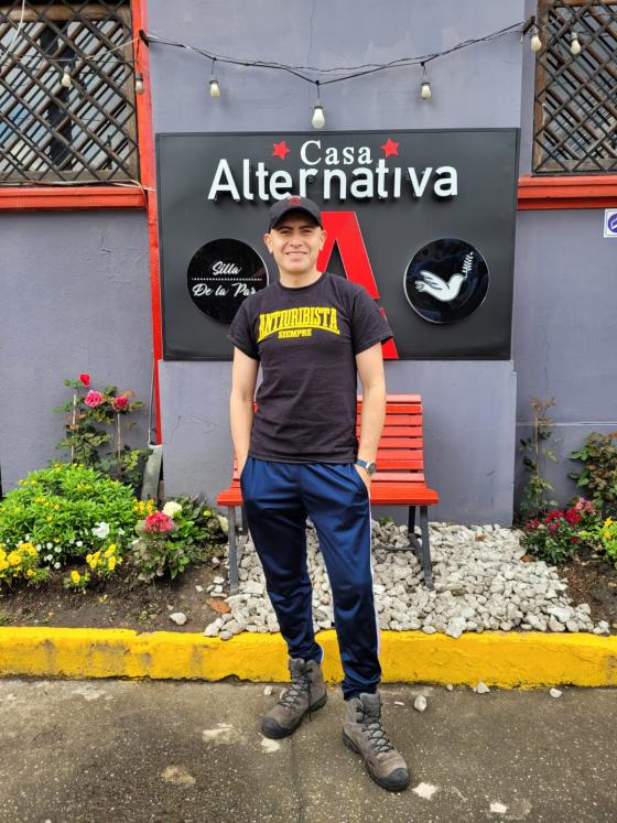 Manuel Bolívar - líder del proyecto Cervecería Casa Alternativa