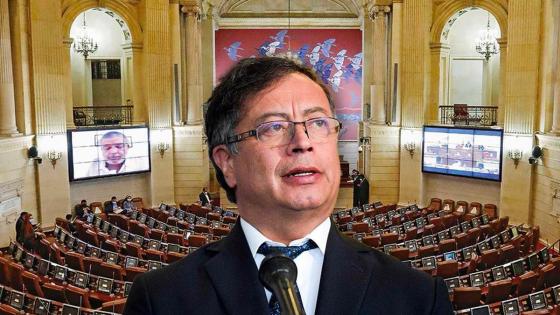 Congreso de la República Gustavo Petro