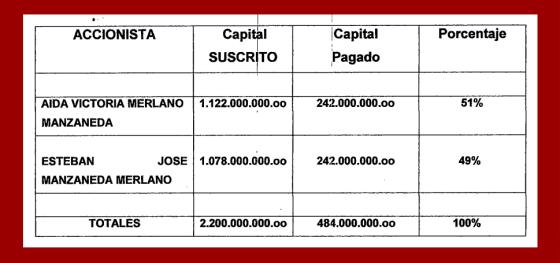 Distribución activos ESAID S.A.S. Distribución activos ESAID S.A.S.