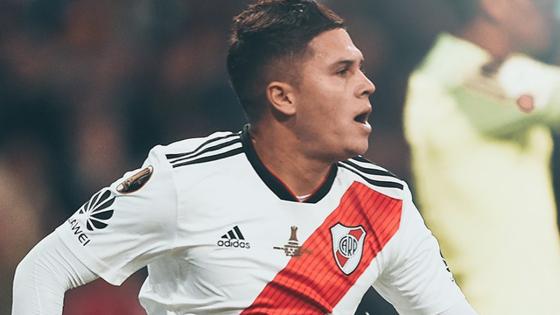 gol olímpico Juan Fernando Quintero River Patronato gol olímpico Juan Fernando Quintero River Patronato