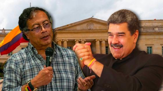 Gustavo-Petro-Nicolás-Maduro