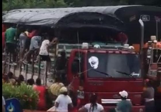 saqueos camioneros noticias Antioquia saqueos camioneros noticias Antioquia