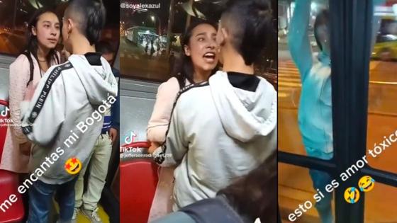 Pelea TransMilenio Pelea TransMilenio