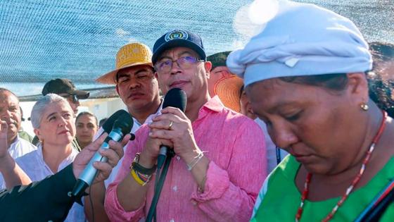 Gustavo Petro La Guajira noticias Colombia huracán Julia 