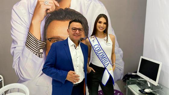 Sergio Rada y la Señorita Colombia Sergio Rada y la Señorita Colombia