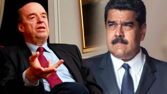 Álvaro Leyva y Nicolás Maduro Álvaro Leyva y Nicolás Maduro