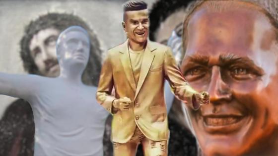 estatuas que no se parecen a sus homenajeados Silvestre Dangond, y otras estatuas que no se parecen a sus homenajeados