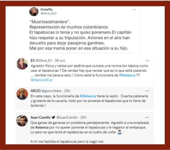 Reacciones Avianca Reacciones Avianca