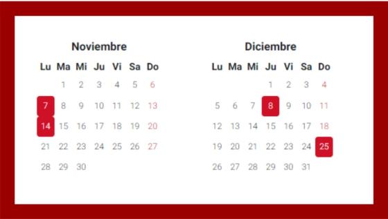 Festivos 2022 Festivos 2022
