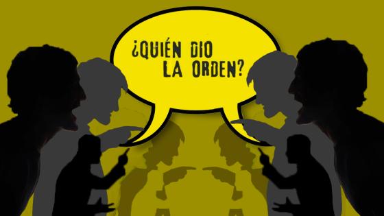 ¿Quién dio la orden?