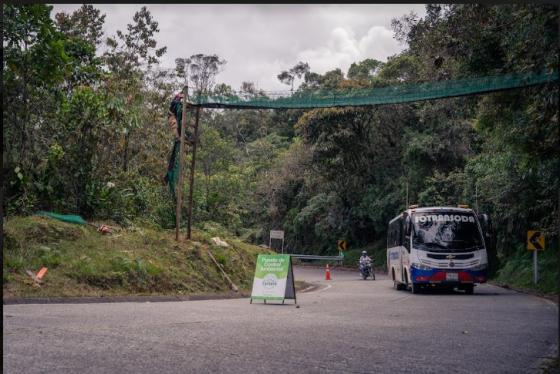 paso elevado para fauna silvestre Antioquia Area Metropolitana Cornare