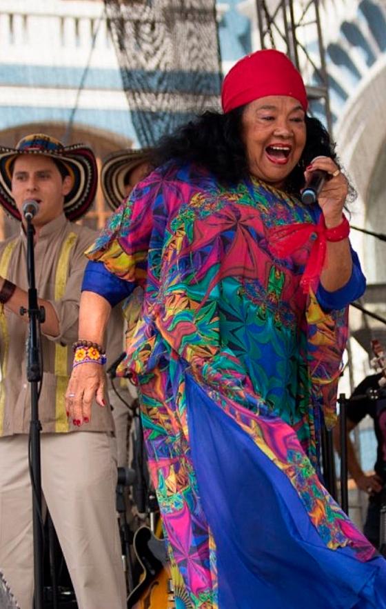 Totó La Momposina Los artistas que han colaborado con Totó La Momposina