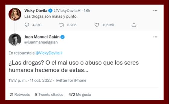 Pelea de Vicky Dávila 