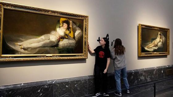 Ataque las Majas de Goya Ataque las Majas de Goya