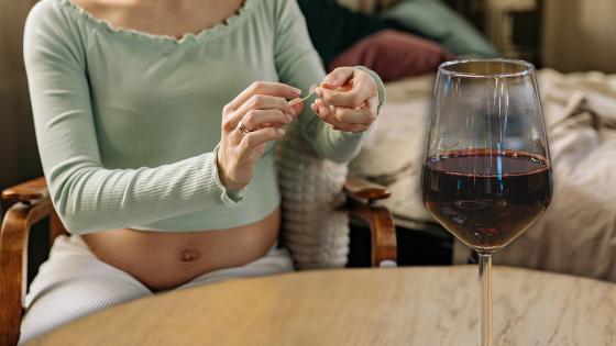 consumo de alcohol durante el embarazo