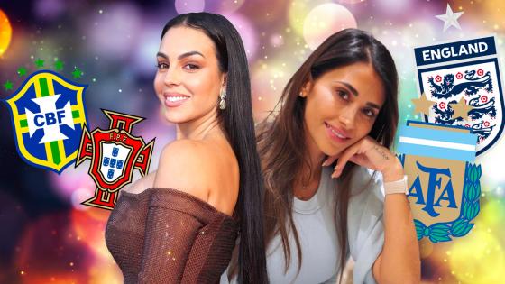 Las esposas de los futbolistas que disputan la Copa del Mundo