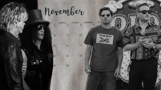 Canciones sobre noviembre Canciones sobre noviembre