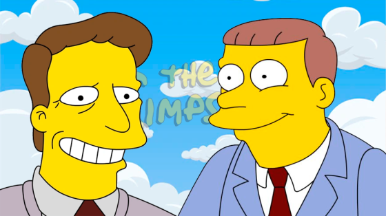 Troy McClure y Lionel Hutz 