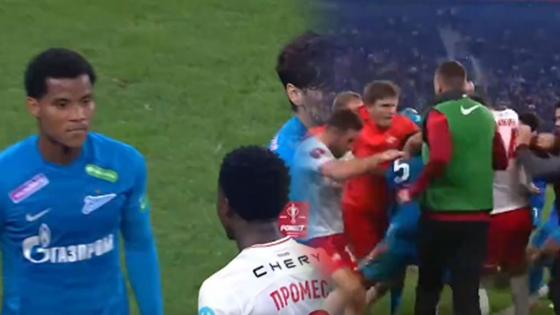 video Wilmar Barrios pelea Zenit Rusia video Wilmar Barrios pelea Zenit Rusia