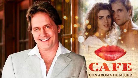 Así luce Sebastián Vallejo Así luce Sebastián Vallejo, Guy Ecker de 'Café con aroma de mujer'