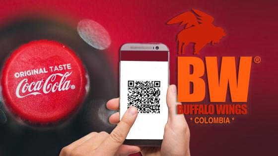 Vallas de Coca Cola en los partidos del mundial activan descuentos en Buffalo Wings