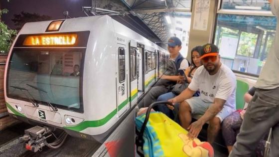 Video: pánico en el Metro de Medellín por broma de un influencer