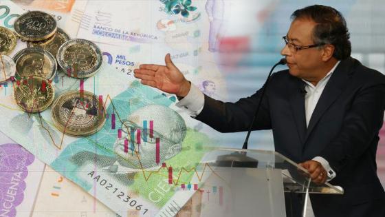 Petro relaciona la caída del peso colombiano con la cocaína Petro relaciona la caída del peso colombiano con la cocaína
