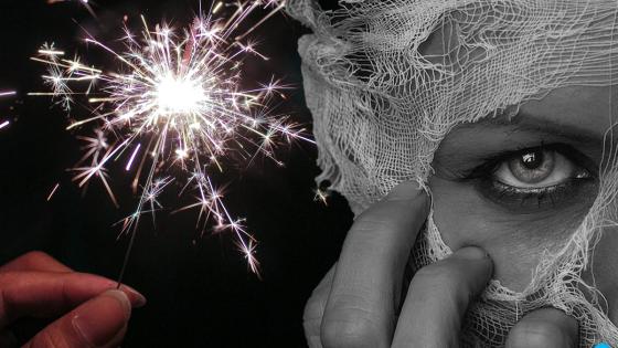 quemados con pólvora quemados con pólvora