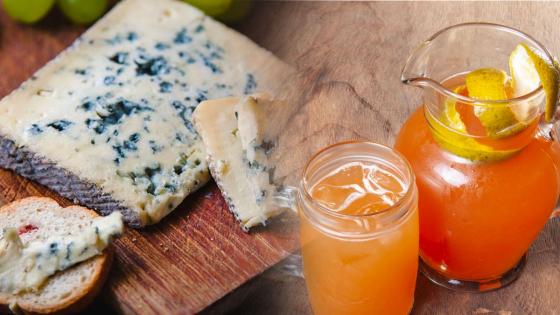 Queso azul francés con refajo Queso azul francés con refajo