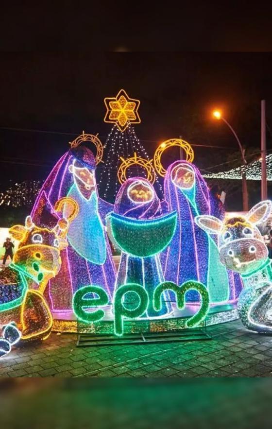 Así lucen los alumbrados navideños en algunas ciudades de Colombia Así lucen los alumbrados navideños en algunas ciudades de Colombia