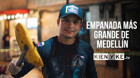 empanada más grande de Medellín noticias Antioquia Colombia empanadas los guaros