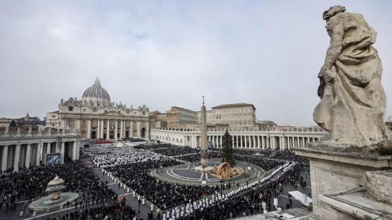 El funeral del Papa Benedicto XVI en imágenes