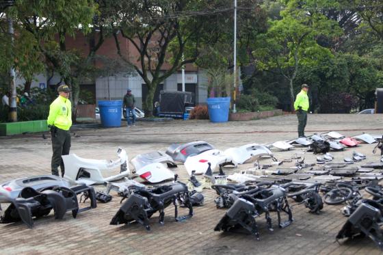 autopartes robadas Medellín noticias 