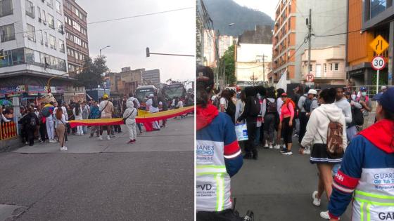 Protesta Bogotá