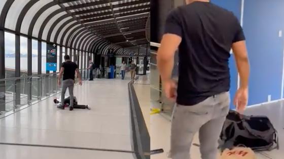 golpean auxiliar Avianca Bogotá Medellín aeropuerto noticias 