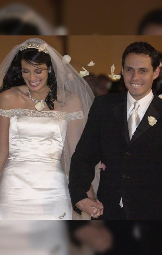 Así fueron los cuatro matrimonios del cantante Marc Anthony