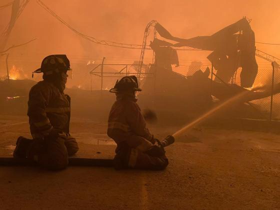 Incendio fabrica madera Envigado Antioquia 