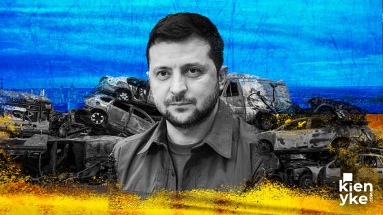 Guerra en Ucrania: Zelenski habló después del primer año