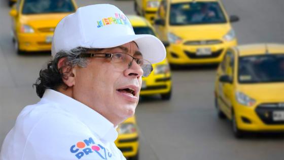 Petro responde al paro de taxistas y asegura que tienen garantías Petro responde al paro de taxistas y asegura que tienen garantías