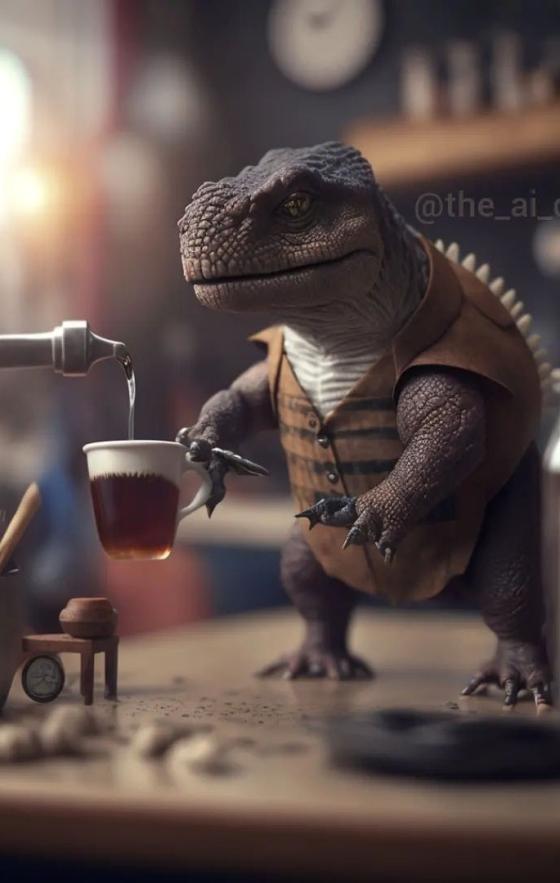 Tendencia: Así se ven los dinosaurios en diferentes profesiones Tendencia: Así se ven los dinosaurios en diferentes profesiones