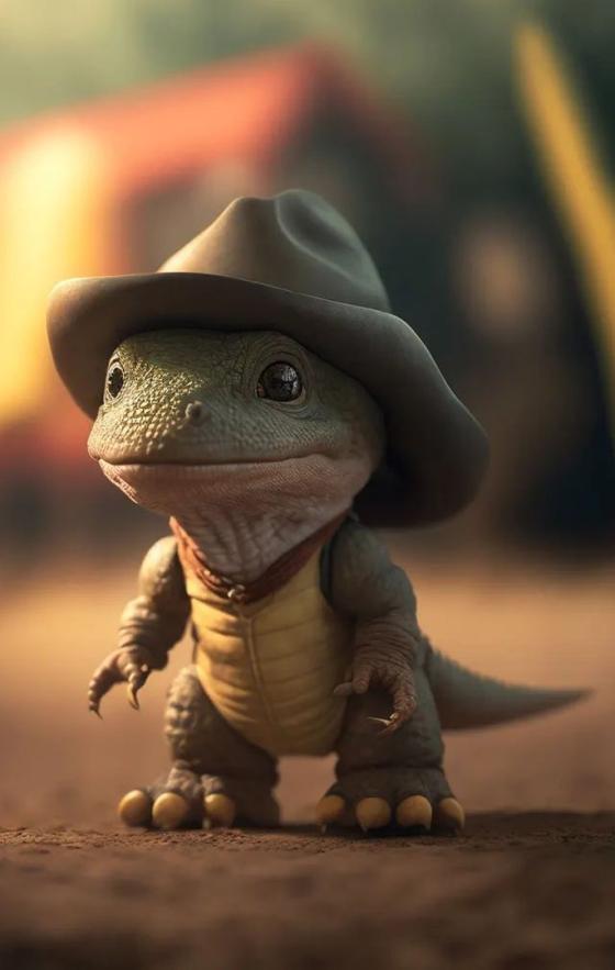 Tendencia: Así se ven los dinosaurios en diferentes profesiones