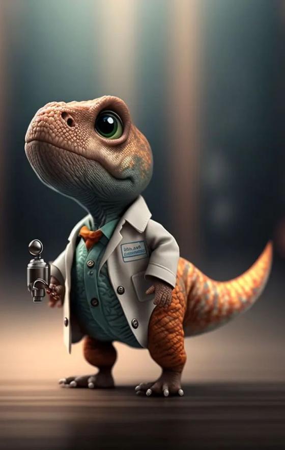 Tendencia: Así se ven los dinosaurios en diferentes profesiones Tendencia: Así se ven los dinosaurios en diferentes profesiones