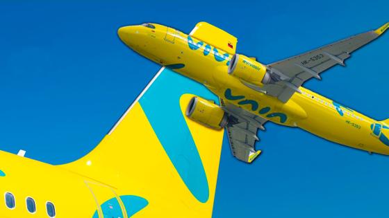 Viva Air suspende vuelos en Colombia Viva Air, aerolínea que suspendió operaciones tras una crisis financiera interna.