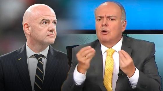 Se despachó contra el dirigente y la FIFA por los premios The Best Iván Mejía no se guardó nada en contra de Infantino