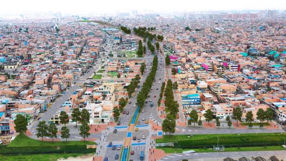 Guayacanes, nueva avenida en Bogotá Alcaldía entrega primeros tramos de la avenida Guayacanes