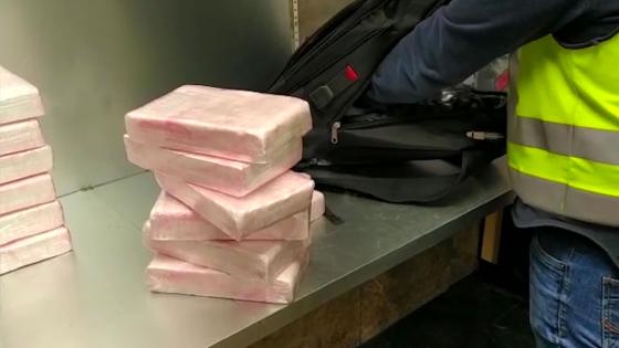 Colombiano detenido por llevar 109 kilos de cocaína
