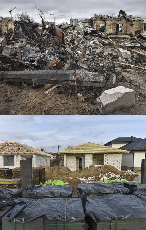 Guerra en Ucrania: El antes y el después de sus ciudades Guerra en Ucrania: El antes y el después de sus ciudades