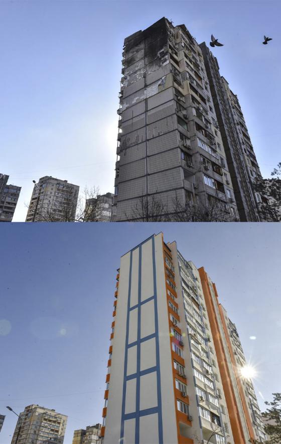 Guerra en Ucrania: El antes y el después de sus ciudades Guerra en Ucrania: El antes y el después de sus ciudades