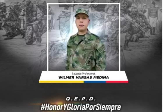 soldado Huila artefacto explosivo 